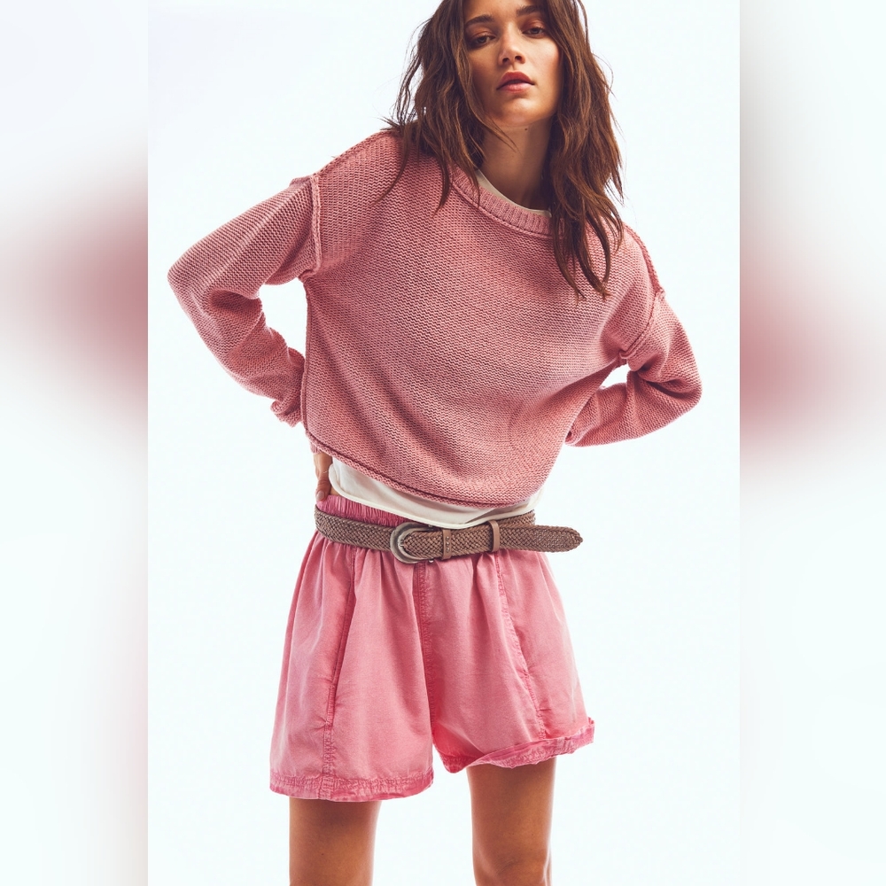 Free People Brix Belt - oyster mauve